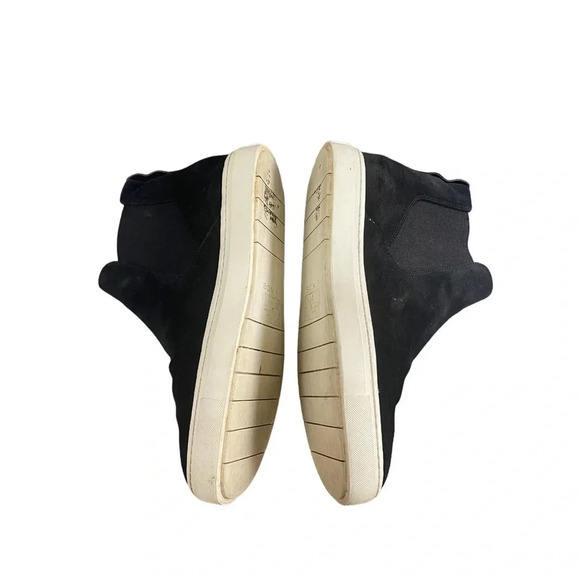 VINCE black suede slip on sneaker size 38 - Picture 5 of 8